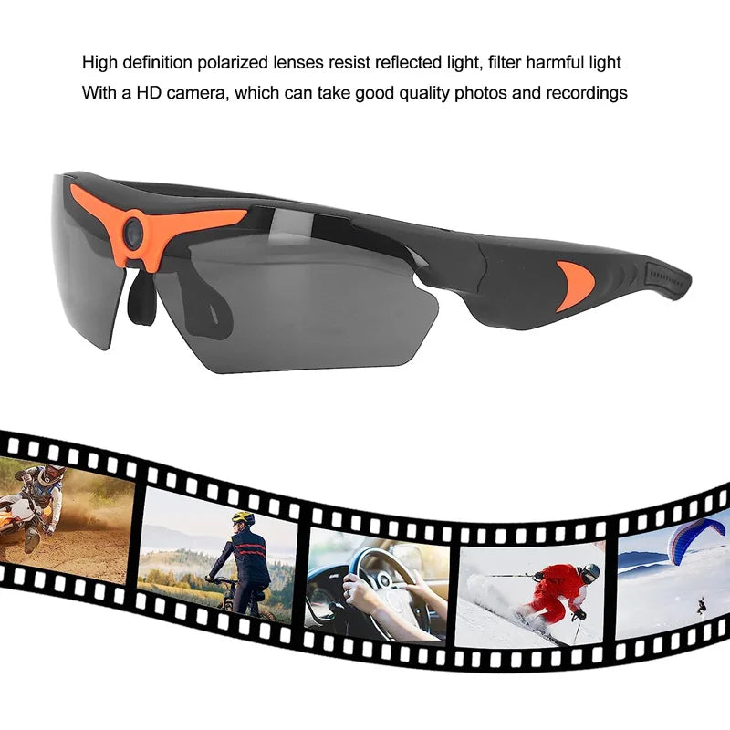 1080P HD Smart Sports Glasses with Action Camera