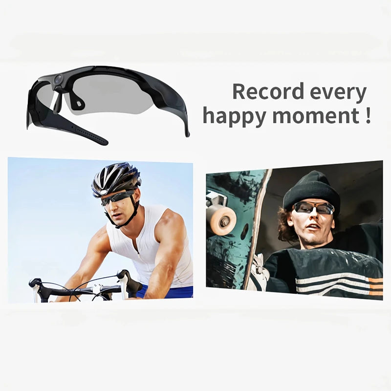 1080P HD Smart Sports Glasses with Action Camera