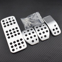 Non-Slip Aluminum Pedal Set for Peugeot & Citroën